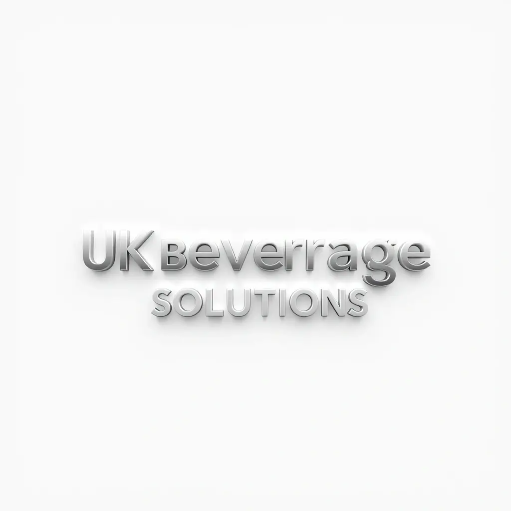 Logo of 'UK Beverage Solutions', a company specializing in beverage catering, displayed in the context of sponsoring the cakeio conference.